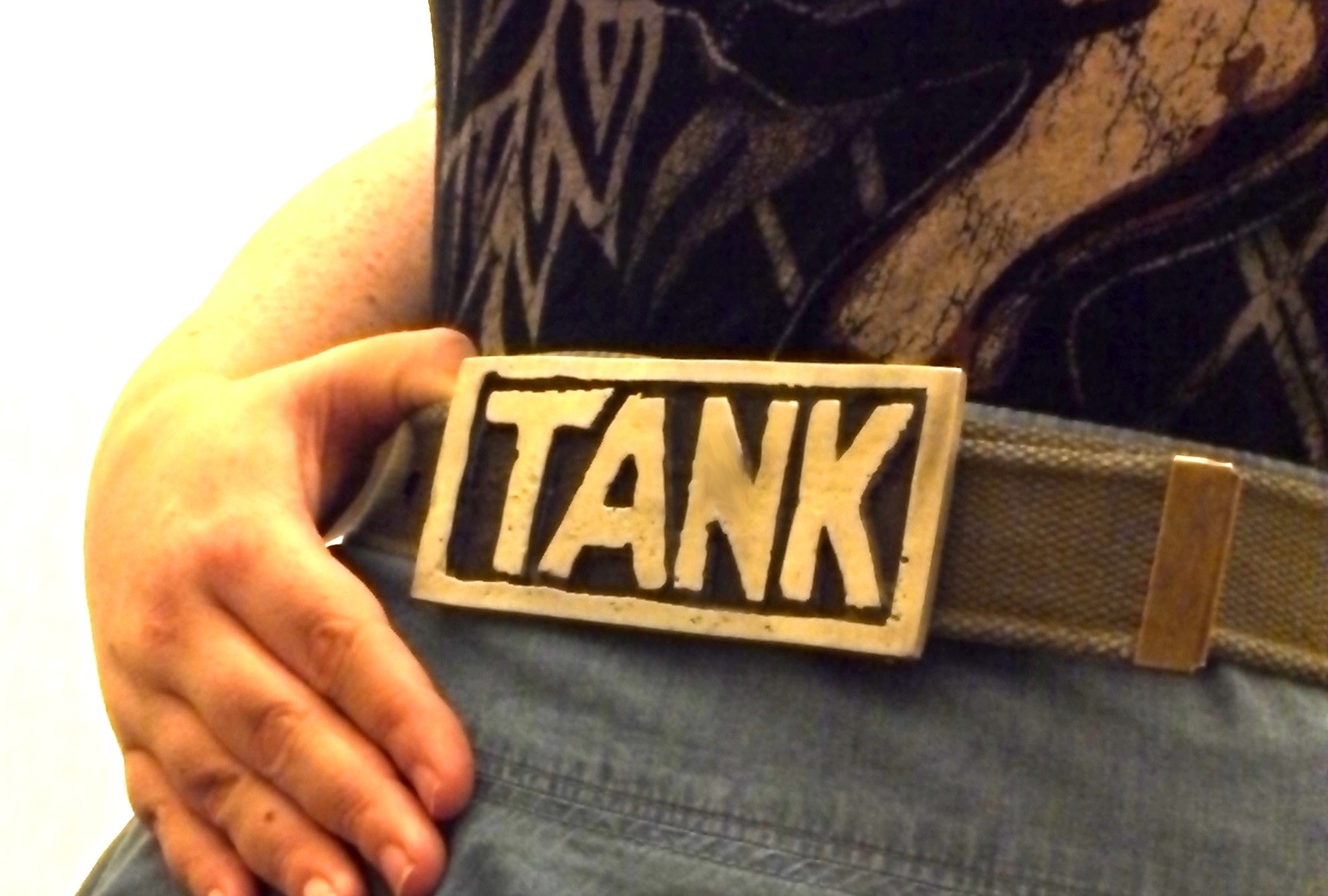 Tank Girl Belt Buckle