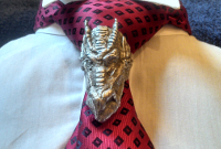 Dragon Shaped Necktie Decoration